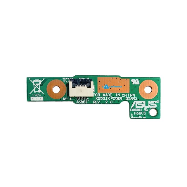 Плата с кнопкой включения для Asus X550V