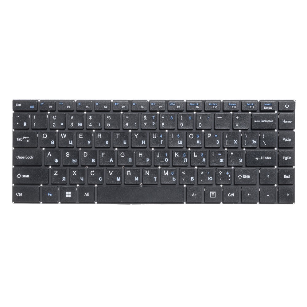 Клавиатура (MB2906025 / F0008-025) для ноутбуков JOI Book 143 Pro | KUU Xbook-2 | Clevo