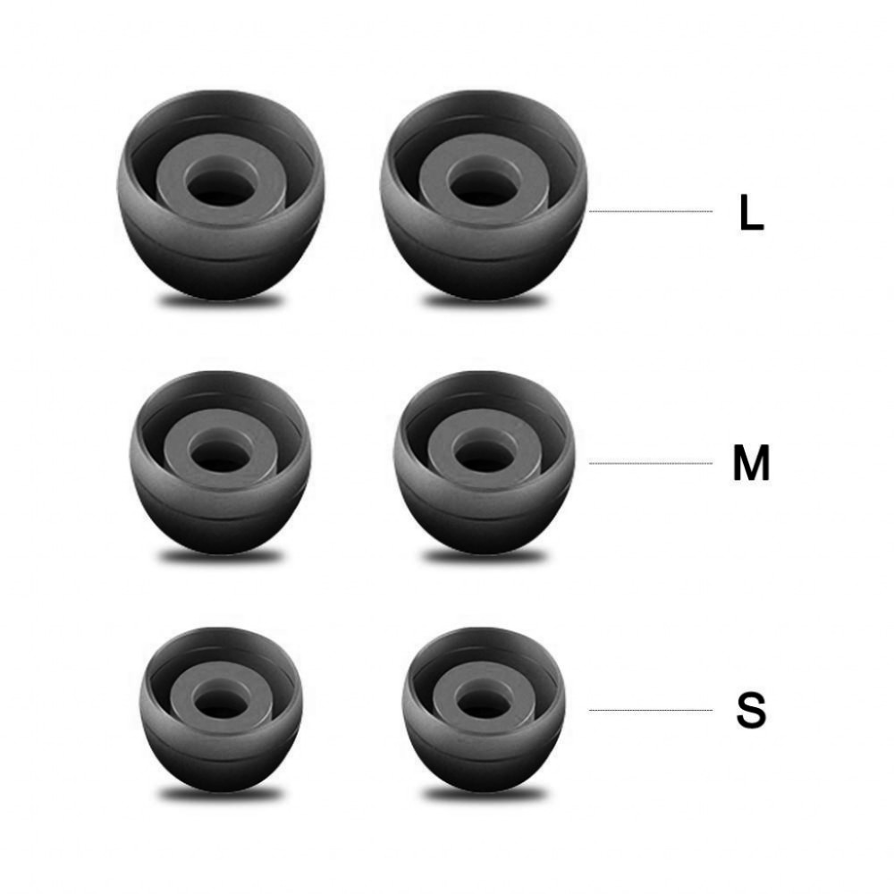 Амбушюры для наушников (комплект 3 пары, размер S, M, L)