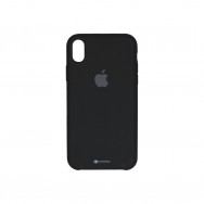 Чехол для iPhone XR силиконовый (черный)