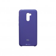 Чехол для Xiaomi Pocophone F1 силиконовый (фиолетовый)