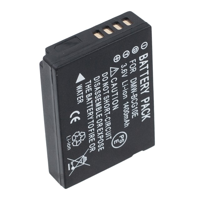 Аккумулятор DMW-BCG10E для Panasonic Lumix DMC-TZ18 | Leica V-Lux 40 | DMC-TZ35 | DMC-TZ20 - 1400mah