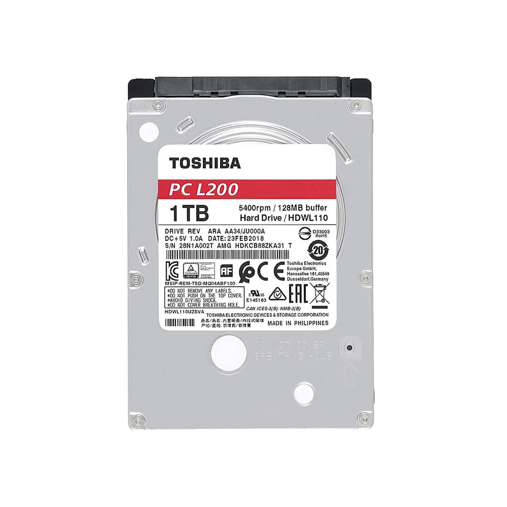 1 TБ Жесткий диск Toshiba PC L200 [HDWL110UZSVA]