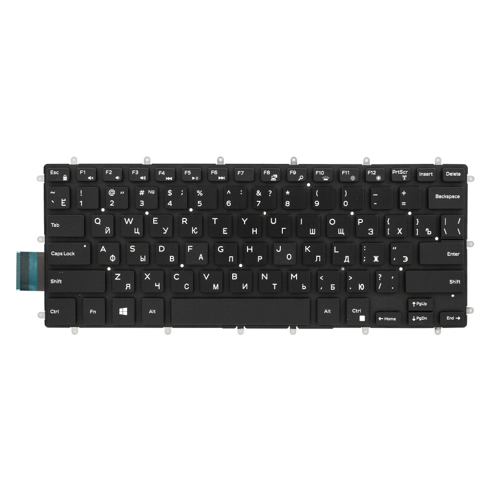 Клавиатура для Dell Inspiron 7466 с подсветкой