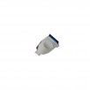 Адаптер, переходник microUSB - USB 3.0 UA10 HOCO - серебристый
