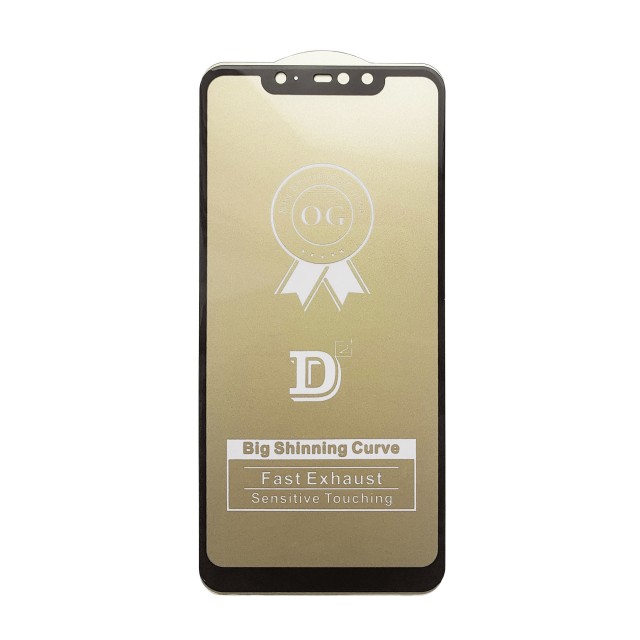 Защитное стекло Xiaomi Redmi Note 6 Pro - черное