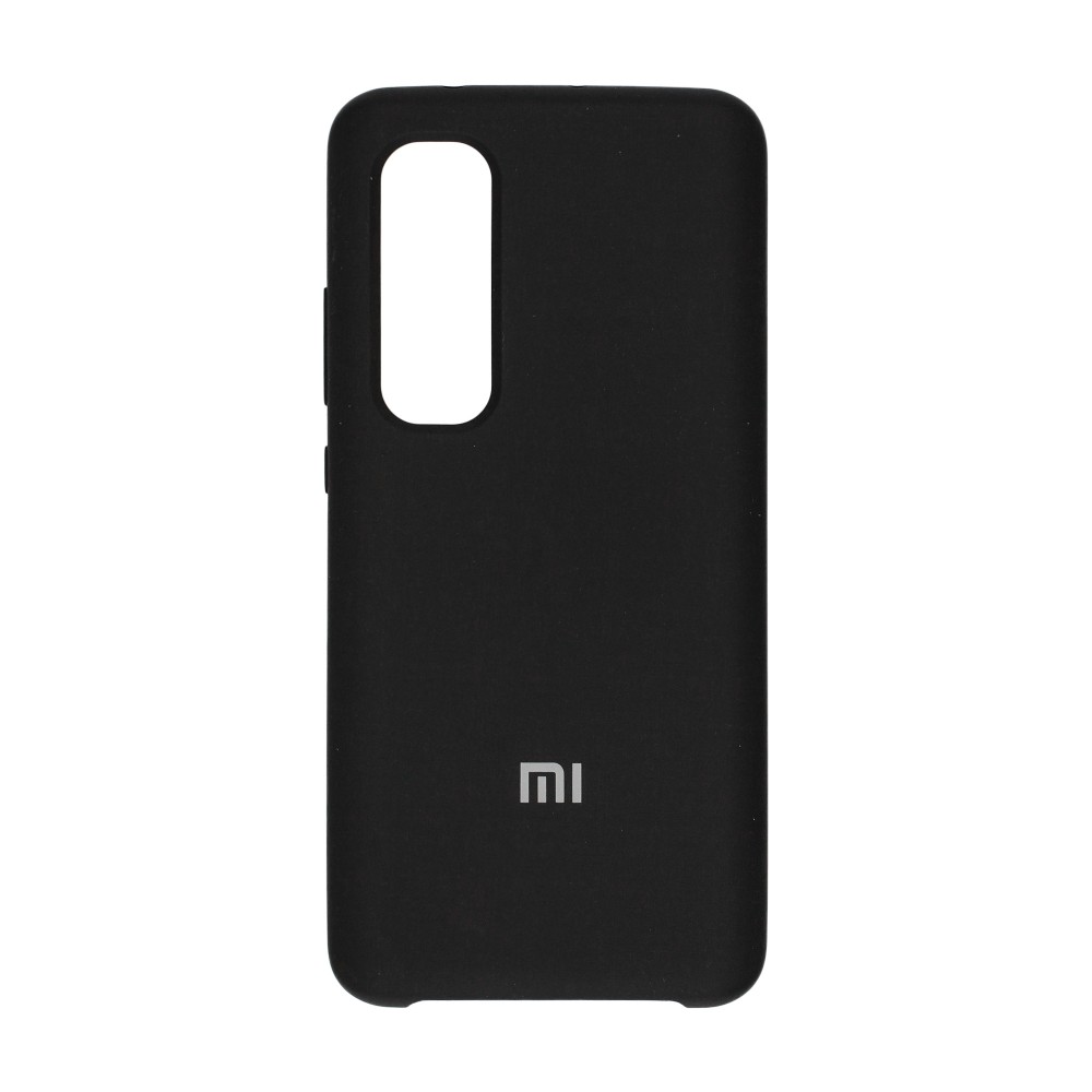 Чехол для Xiaomi Mi Note 10 Lite силиконовый (черный)