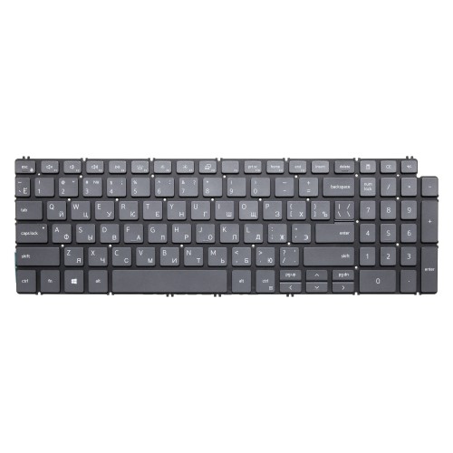 Клавиатура для Dell Vostro 5590 серая с подсветкой