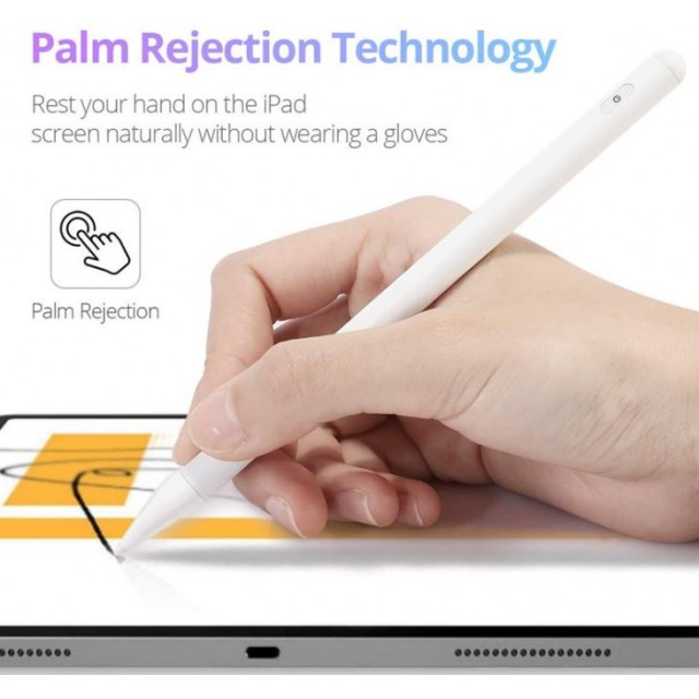 Активный стилус Pencil Pen для Apple iPad - белый