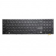 Клавиатура для Asus VivoBook 17 X1702ZA черная с подсветкой