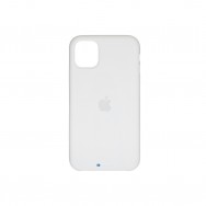 Чехол для iPhone 11 Pro Max силиконовый (белый)
