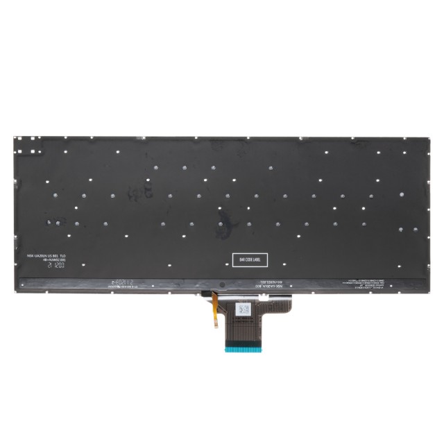 Клавиатура для Asus VivoBook PRO 14 M3401QA серебристая с подсветкой