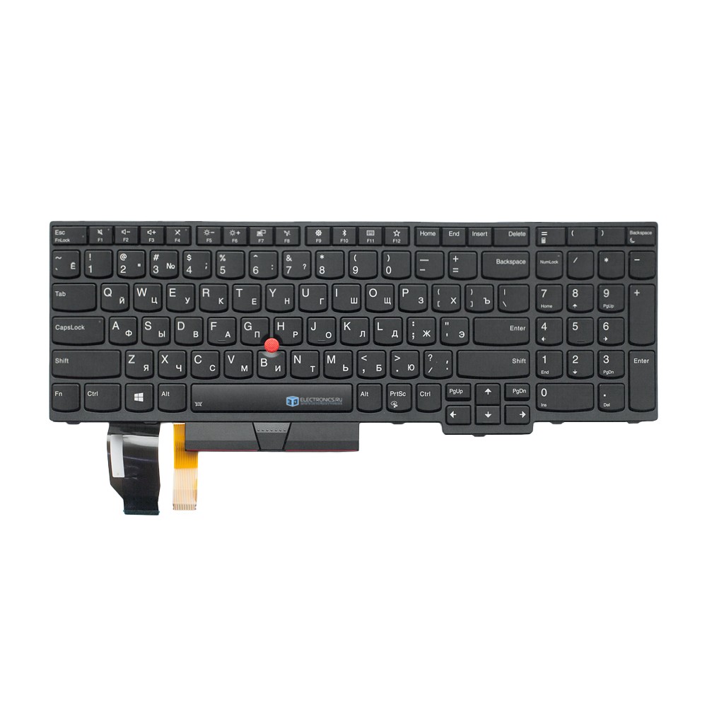 Клавиатура для Lenovo ThinkPad T590 с подсветкой