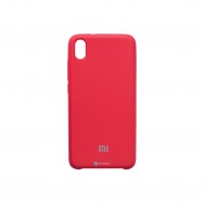 Чехол для Xiaomi Redmi 7A силиконовый (красный)