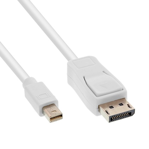 Кабель mini Displayport (M) - Displayport (M) 1.8m белый