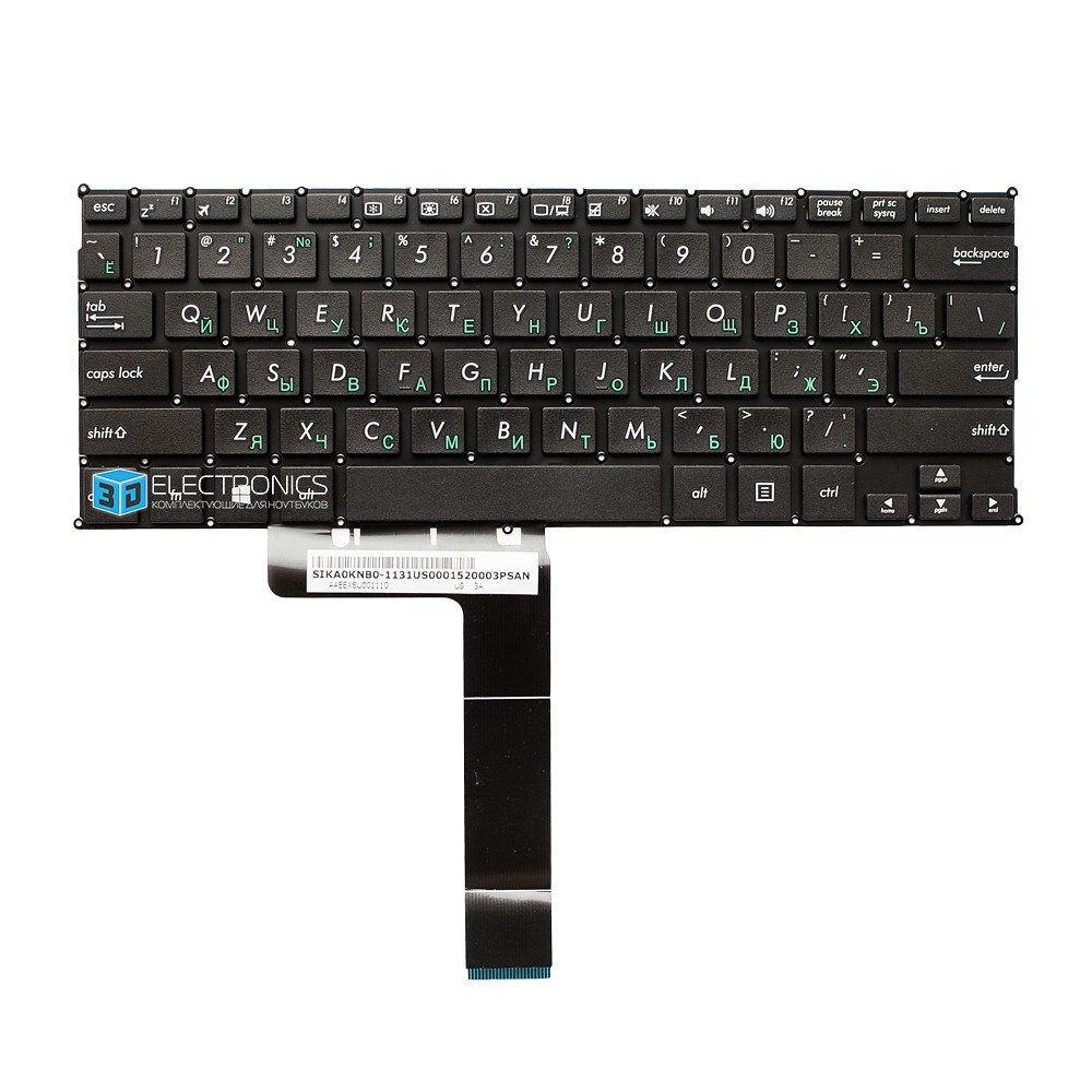 Клавиатура для ASUS X 200CA черная
