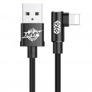 Кабель Baseus MVP Elbow USB - Lightning (CALMVP) 2 м (черный)