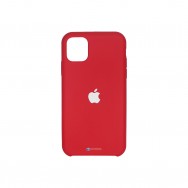Чехол для iPhone 11 силиконовый (красный)