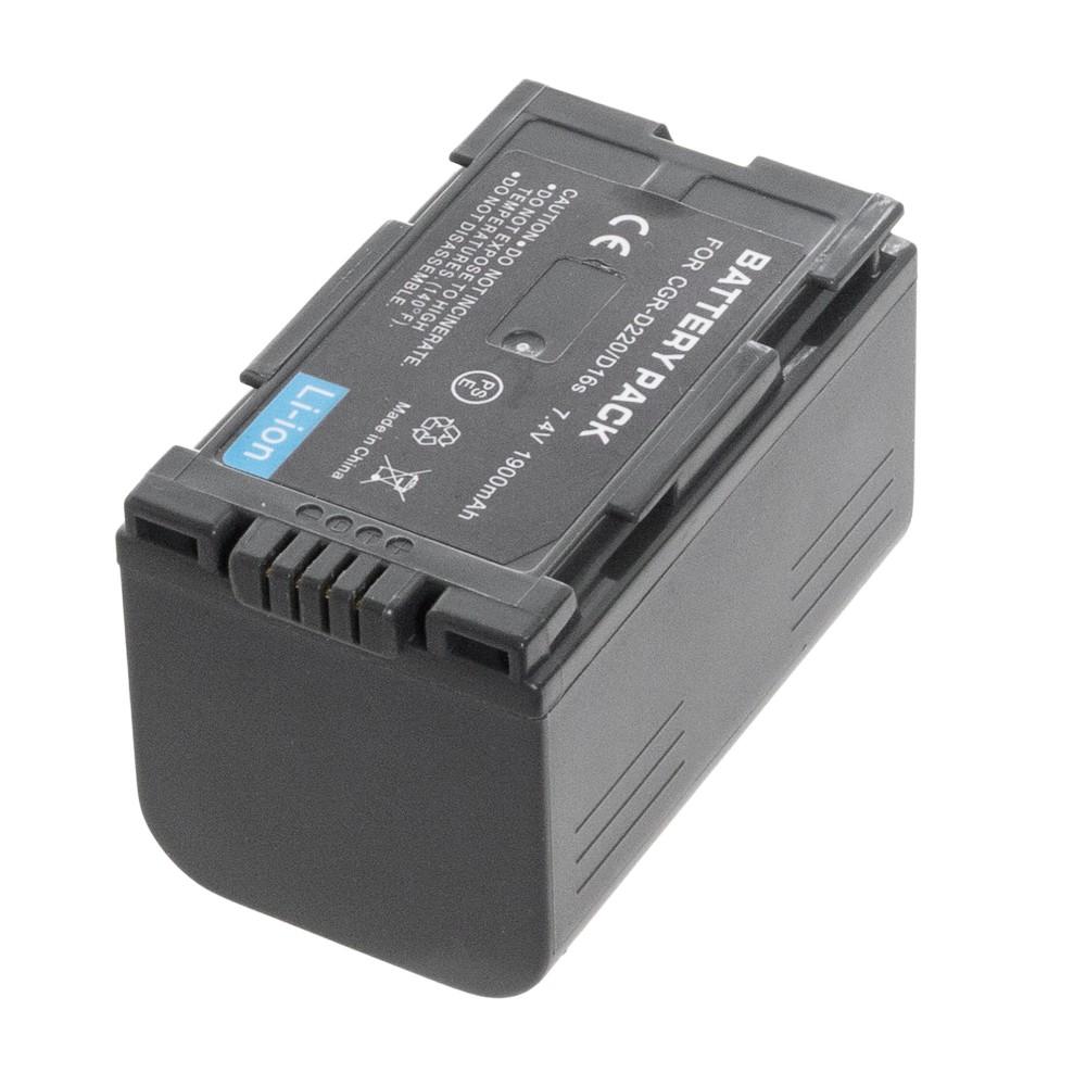 Аккумулятор CGR-D16S для Panasonic NV-GS11 | NV-GS15 | AG-DVX100B | NV-DS60 | AG-DVX100 | NV-GX7 - 1900mah