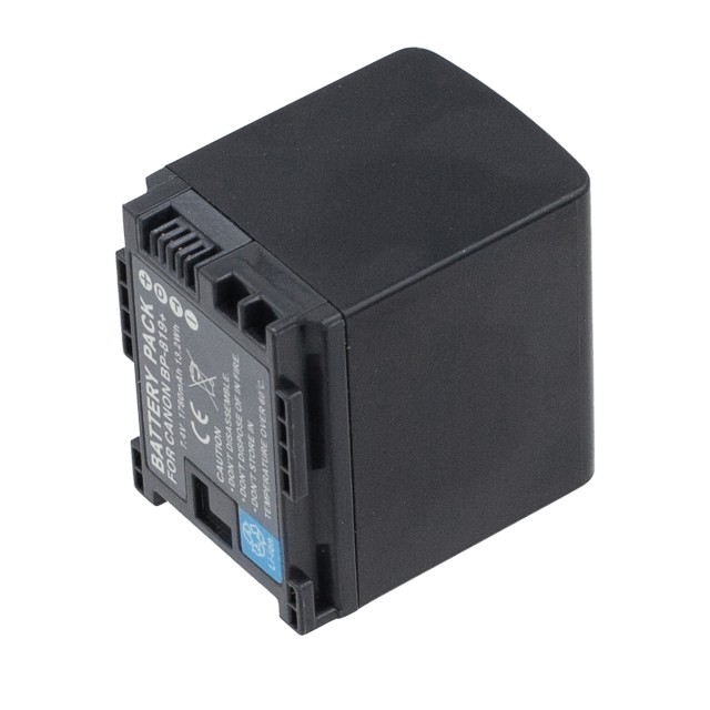 Аккумулятор BP-819 для Canon HF G25 | G30 | G40 | XA10 | G10 | XA30 | XA20 | XA25 | HF10 - 1780mAh