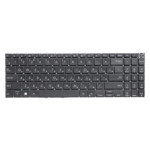 Клавиатура для Asus Vivobook Pro 16 K6602VU черная с подсветкой