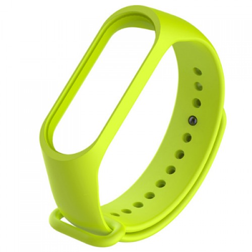 Браслет для Mi Band 3 / Mi Band 4 салатовый