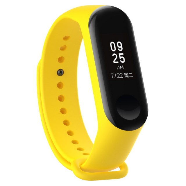 Браслет для Mi Band 3 / Mi Band 4 салатовый