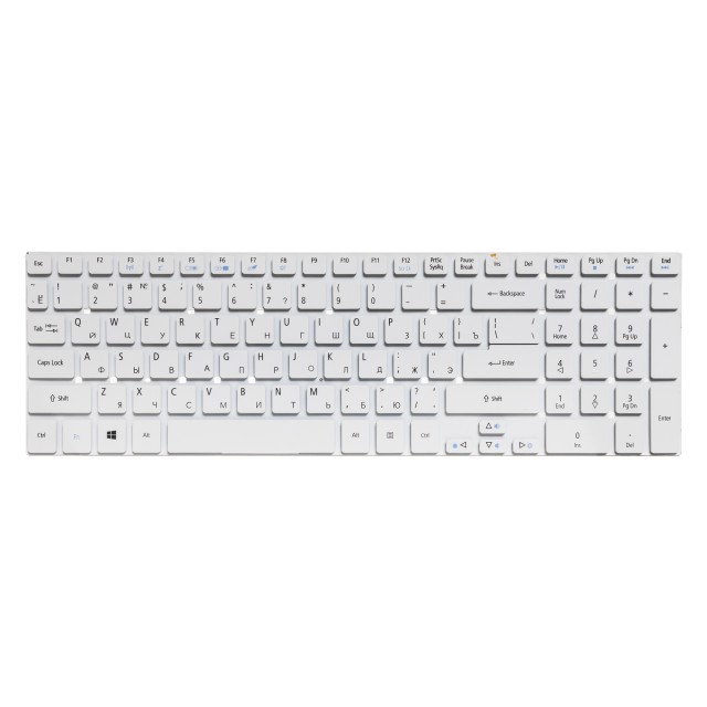 Клавиатура для ноутбука Acer Aspire 5755G - белая
