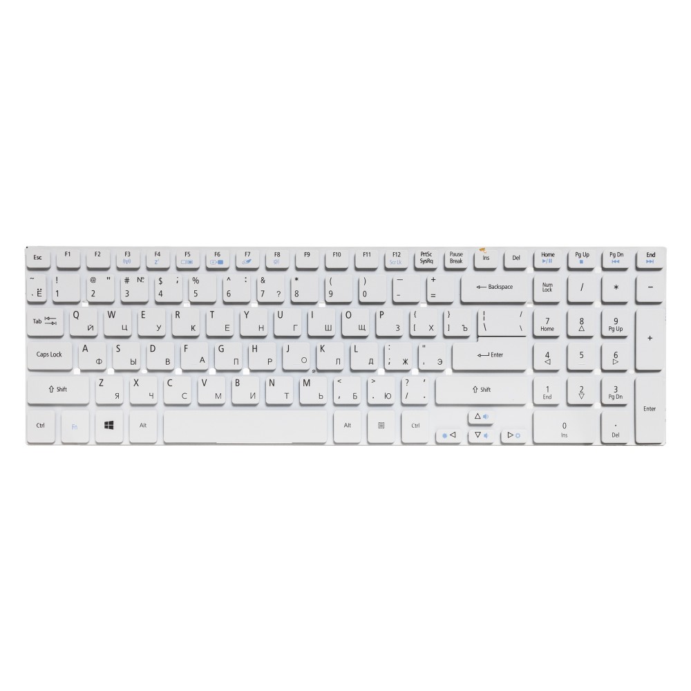 Клавиатура для ноутбука Acer Aspire 5755G - белая