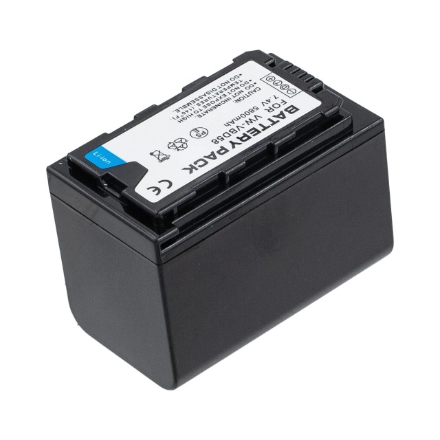 Аккумулятор VW-VBD58 для Panasonic HC-X2000 | HC-X1000 | AG-UX90 | DVX200 | AG-UX180 | AG-DVX200 - 5800mah