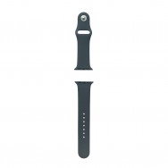 Ремень для Apple Watch 38-40мм (силикон) - тёмно-серый
