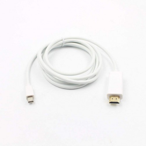 Кабель-переходник mini DP - HDMI 1.8m - белый