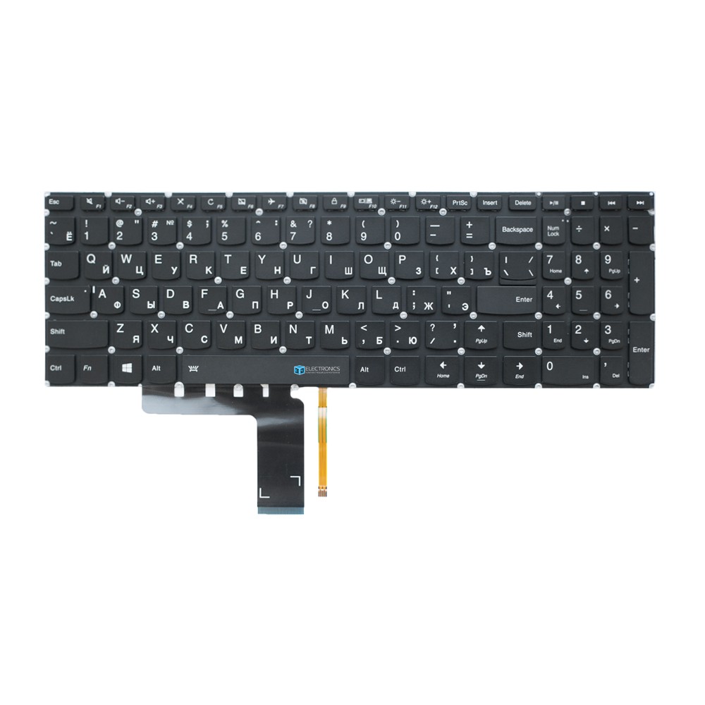 Клавиатура для Lenovo IdeaPad 510-15ISK с подсветкой