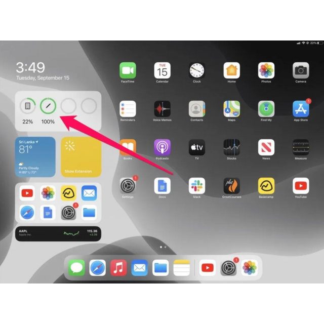 Активный стилус Pencil Pen 2 для Apple iPad - белый