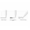 Активный стилус Pencil Pen 2 для Apple iPad - белый