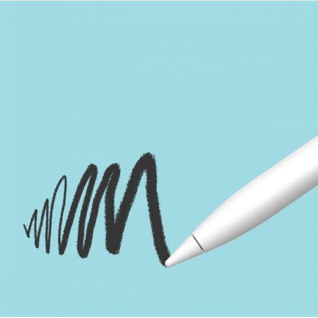 Активный стилус Pencil Pen 2 для Apple iPad - белый