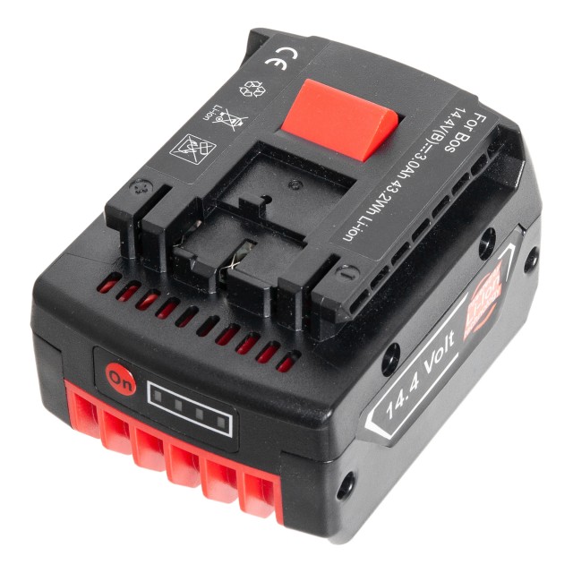Аккумулятор BAT607 для шуруповерта Bosch 4-2-LI | GSR 14.4 V-LI | GSB 14.4 2-Li | VE-2-LI | BAT614 | GML 20 - 3000mAh