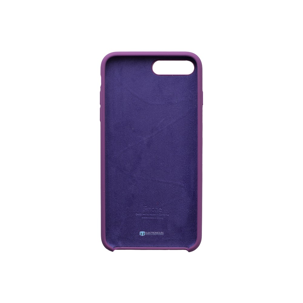 Чехол для iPhone 7 / iPhone 8 / iPhone SE (2020) силиконовый (лиловый)