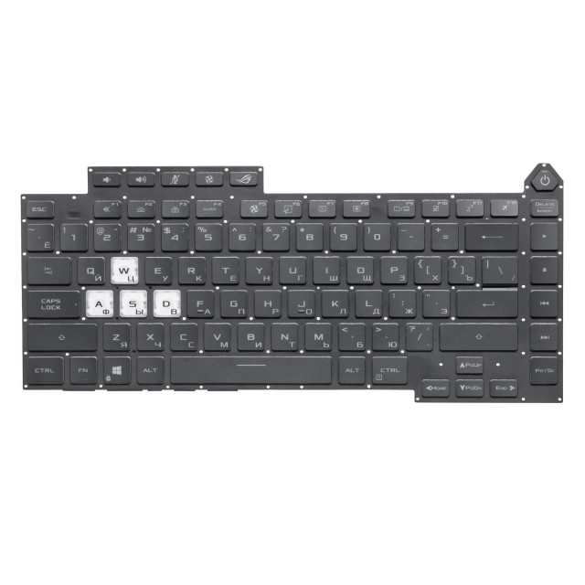 Клавиатура для Asus ROG Strix G513RS с RGB подсветкой (4-ZONE)