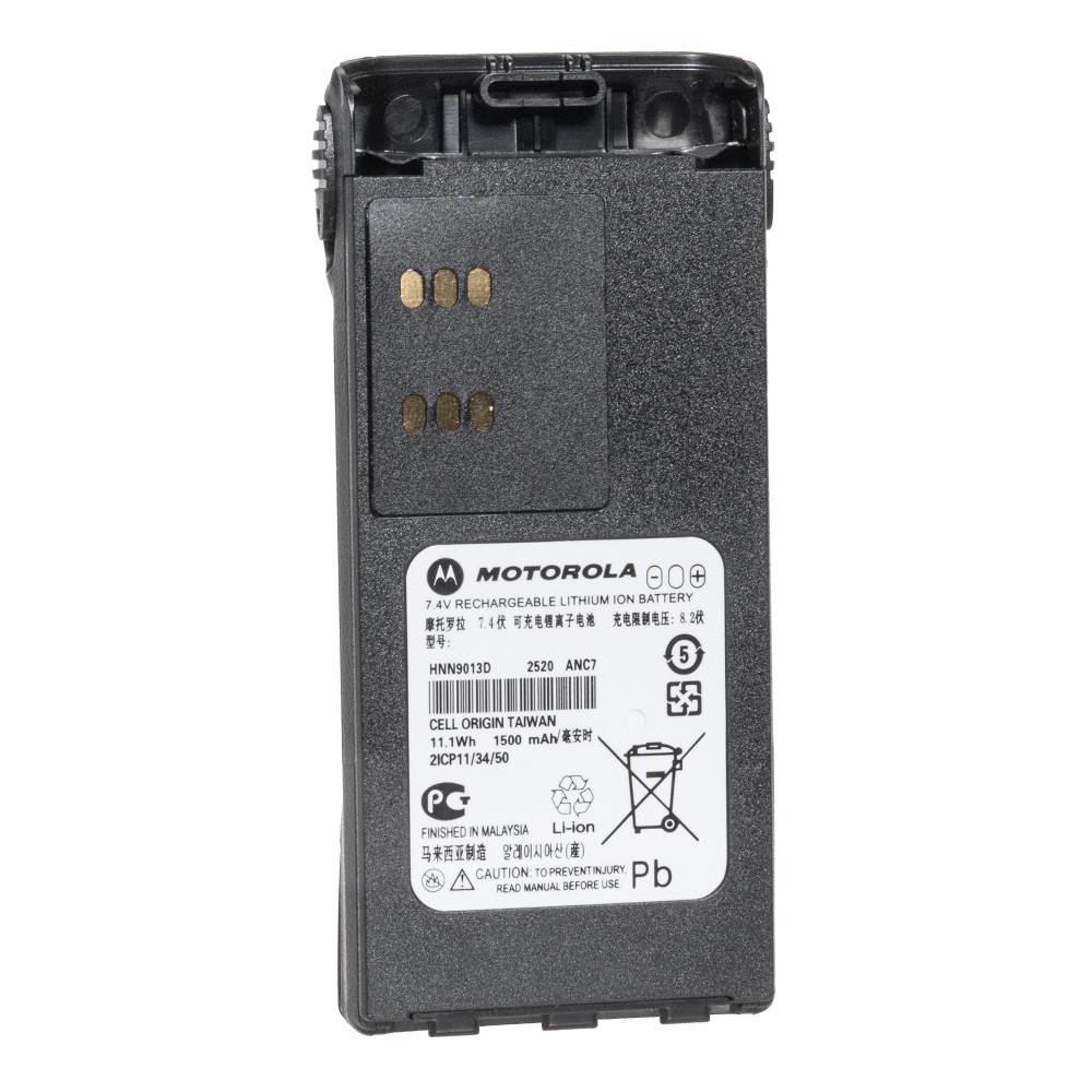 Li-ion аккумулятор HNN9013 для Motorola GP340 | GP680 | GP328 | GP360 | GP380 | GP338