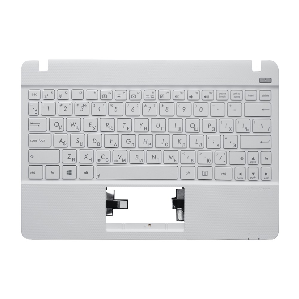 Топ-панель с клавиатурой для Asus X102B белая