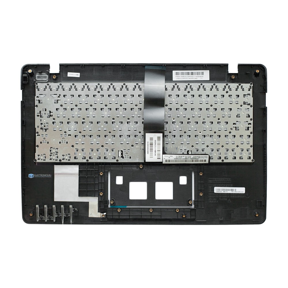 Топ-панель с клавиатурой для Asus X200MA черная