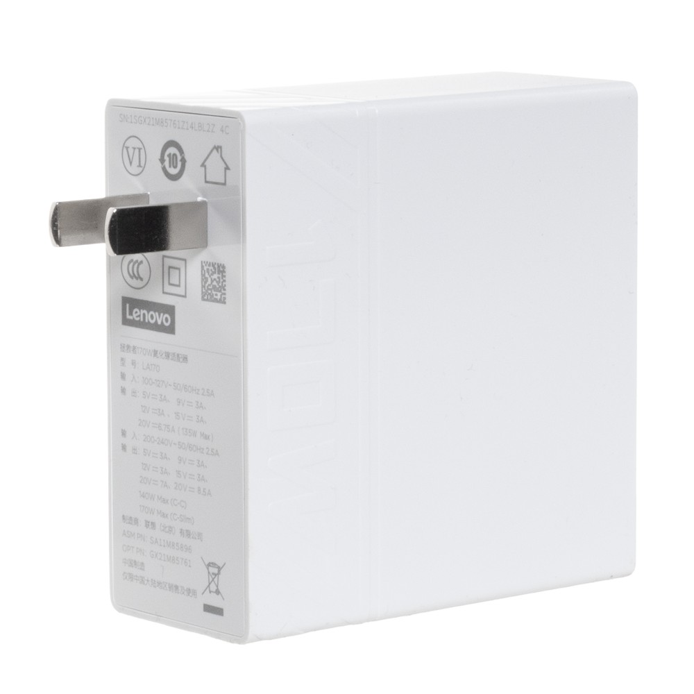 Блок питания Lenovo Legion 170W - USB-C - Slim-Tip Cable (GaN)