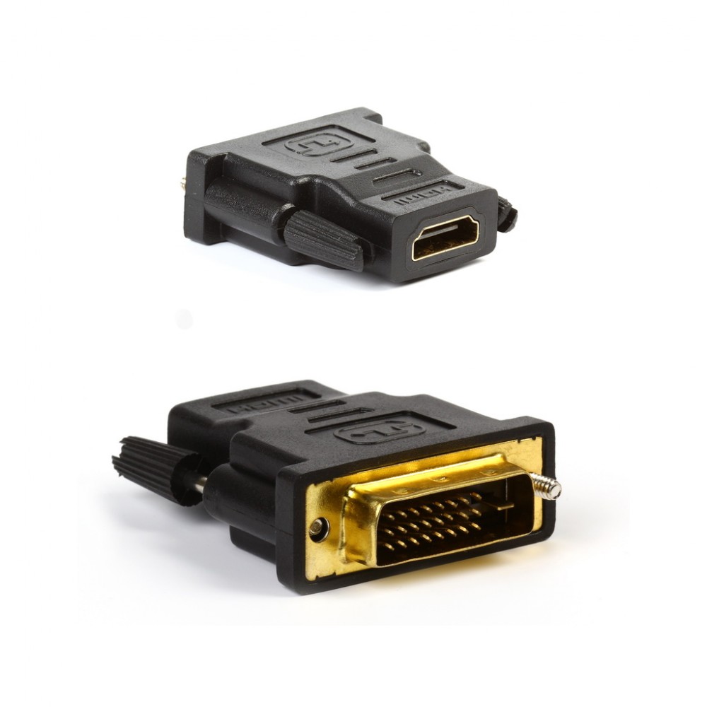 Адаптер - переходник DVI-D (M) - HDMI (F) A122 Smartbuy черный
