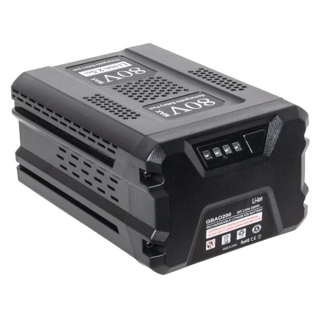 Аккумулятор для Greenworks 80V | G80B4 | G80B2 | 2901307 | 2901207 - 2500mAh