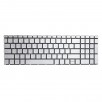 Клавиатура для HP Pavilion 15-EG1000 серебристая с подсветкой