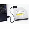 Адаптер-переходник USB 2.0 - SATA 6+7 pin для CD-ROM черный