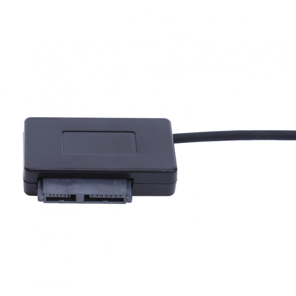 Адаптер-переходник USB 2.0 - SATA 6+7 pin для CD-ROM черный