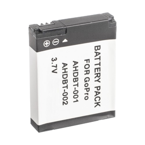 Аккумулятор AHDBT-001 для GoPro HD HERO | HERO 2 | HERO 960 | KB-08 | Outdoor Edition - 1100mah