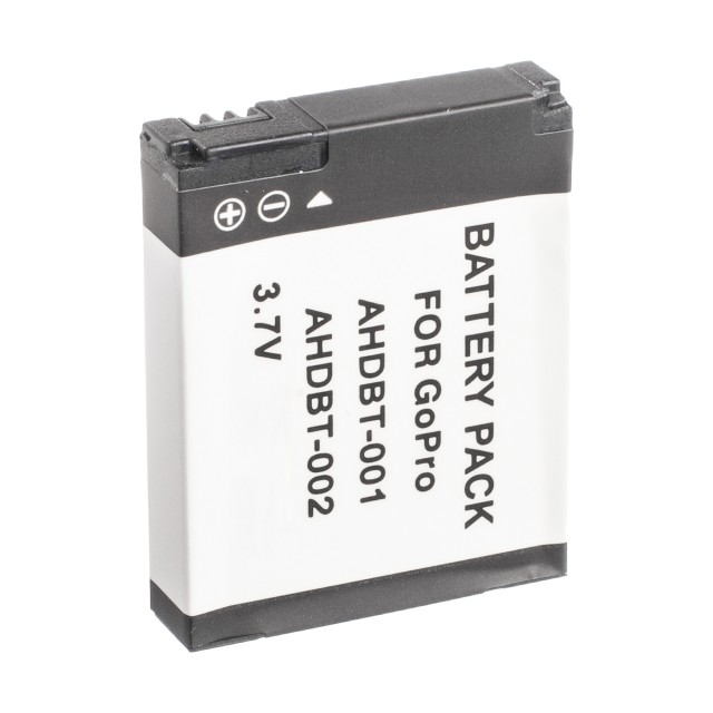 Аккумулятор AHDBT-001 для GoPro HD HERO | HERO 2 | HERO 960 | KB-08 | Outdoor Edition - 1100mah